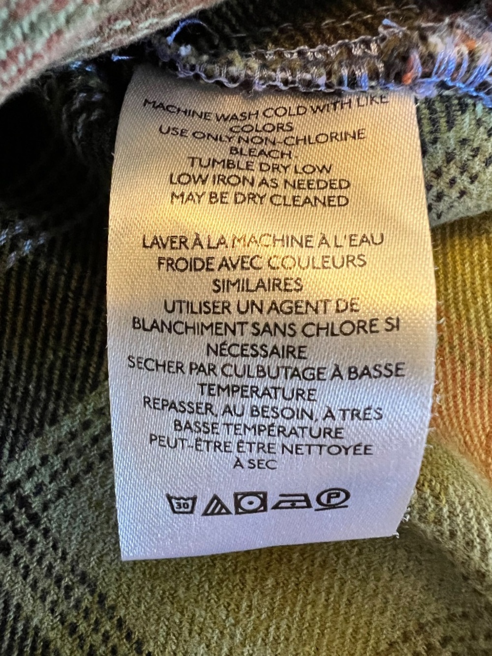 We The Free Izzie Plaid Cargo Shirt Jacket Shacket - Picture 11 of 15
